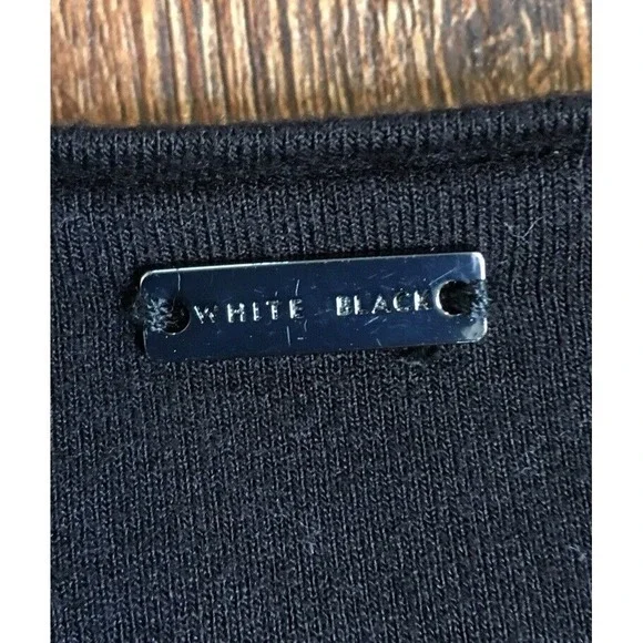 White House Black Market Black Dress Women's LBD Stretch Short Sleeve XS - Picture 5 of 7